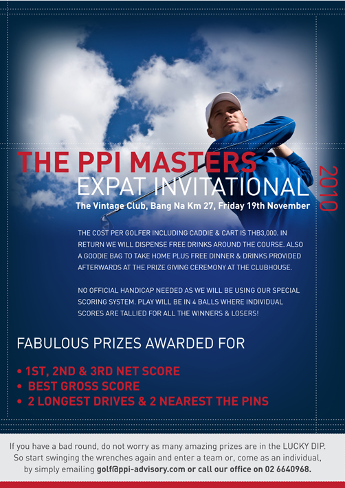 The PPI Masters Expat Invitational (Golf Tournament)